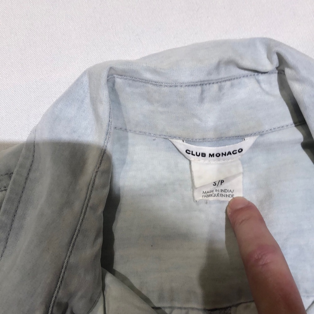 2 FOR $15 jean button up - Picture 2 of 3